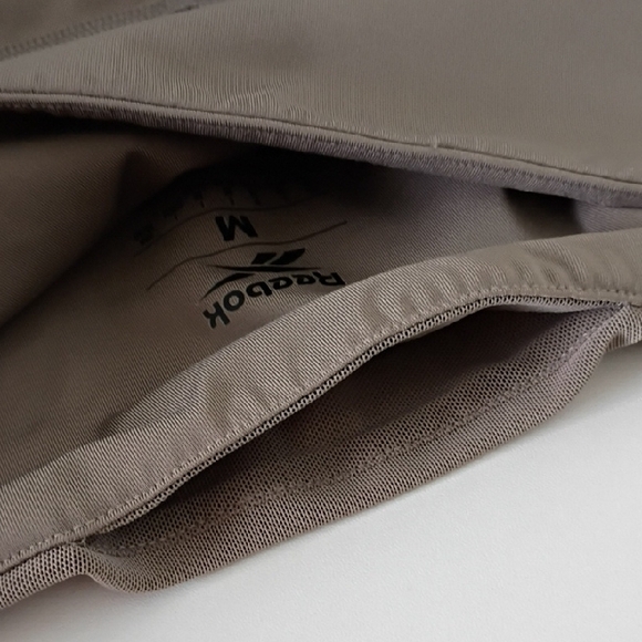 Reebok Gray Brown Speedwick Leggings High Waisted Medium - Picture 11 of 16